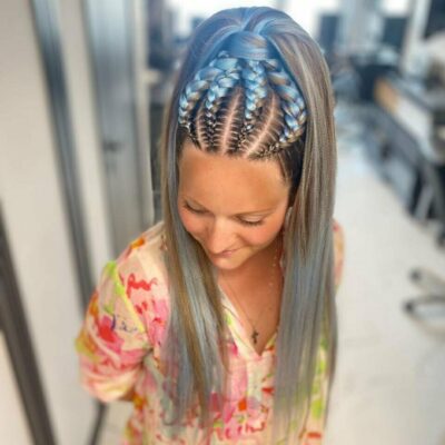 Плетение кос #25